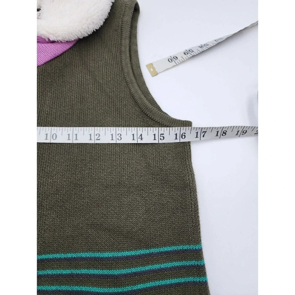 Matilda Jane Make believe Big Idea Vest Girls Size 14 Colorful
